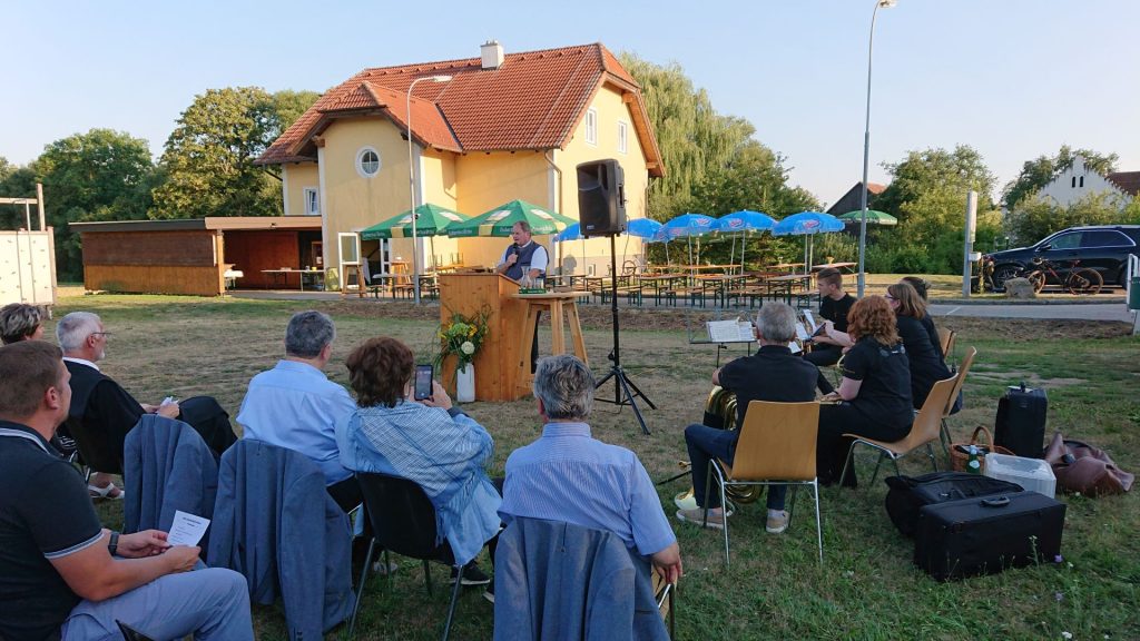 Begrüßung durch OV StR Manfred Daniel